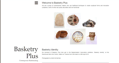 Desktop Screenshot of basketryplus.org